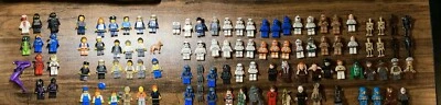 Lego Star Wars Lot Minifigures Complete Sets Ninjago Manuals Weapons and More - Image 1 of 4