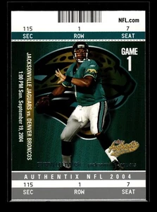 2004 Fleer Authentix #78 Byron Leftwich (NM)(FTB) - Picture 1 of 2