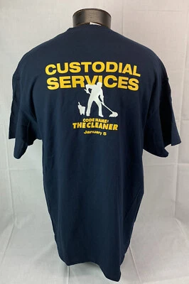 Camiseta De Colección Cedric the Entertainer Comedia Película Promo Camiseta Código Nombre Limpiador XL Foto 1 de 4