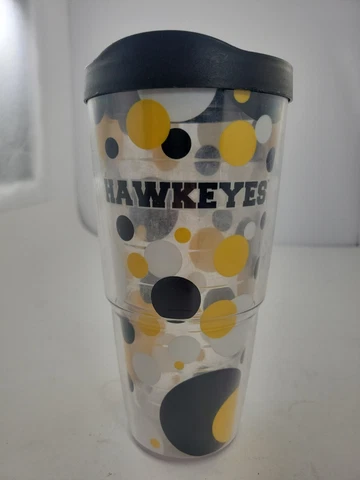 University of Iowa Hawkeyes Tervis Insulated Tumbler 24 oz drinking cup Cover