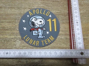 Patch US Army Snoopy Astronaut Apollo 11 Lunar Team NASA Flight Jacket Nose Art - Bild 1 von 1