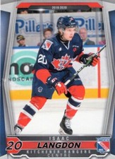 Isaac Langdon 2019-20 Kitchener Rangers