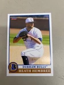 Heath Hembree Card 2023 Durham Bulls Team Card - Picture 1 of 1