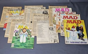 VINTAGE LOT OF 15 MAD MAGAZINES 1981. 1983. 1990. 1991. 1992. - Picture 1 of 4