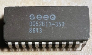 Seeq DQ52B13-350 52B13 2K X 8 NMOS - borrable eléctricamente - Imagen 1 de 1