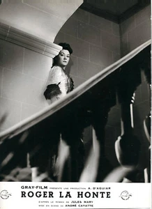 Roger la Honte - 1966 - A.Cayatte - M.Casarés - cartoline 23,5 x 30 cm - N & B - Picture 1 of 1