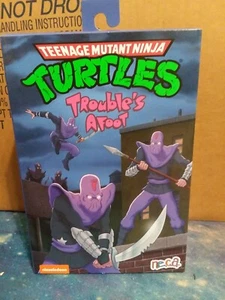 NECA TMNT Teenage Mutant Ninja Turtles Foot Soldier Trouble's Afoot Cartoon - Bild 1 von 4