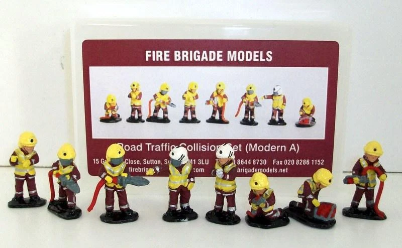 Fire Brigade models 1/72 Scale  FBM12 Road traffic collision set moden A Figures - Image 1 of 1