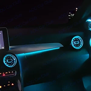 Lámpara de pie especial copiloto LED luz ambiental 64 colores para Mercedes Benz W205 - Imagen 1 de 16