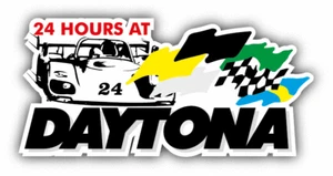 Calcomanía adhesiva para parachoques de auto auto con logotipo de 24 horas de Daytona - 3', 5', 6"" u 8"" - Imagen 1 de 1