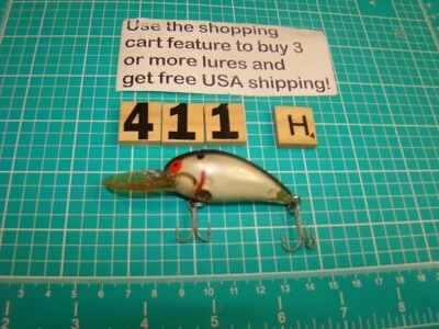 V0411 H BOMBER MODEL A SCREW TAIL  FISHING LURE - Image 1 of 4