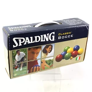 Spalding Classic Boccia Rasen Bowling Spiel gebraucht unbenutzt komplett - Bild 1 von 20