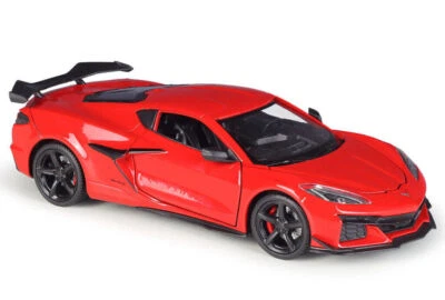 GB WELLY 1:24 2023 Corvette Z06 Muscle Racing Sports Model Diecast Collect Car - Image 1 of 4