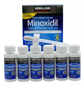 KIRKLAND MINOXIDIL 5% HAIR REGROWTH SOLUTION FOR MEN (SHIPPING FROM EU) - Picture 1 of 5