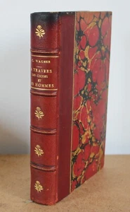 Durch Dinge und Menschen C. Wagner 1909 Leben lernen - Bild 1 von 6
