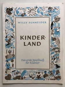 Kinderland Das erste Spielbuch für Klavier Willy Schneider - Bild 1 von 3