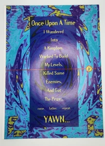 Square Soft Super Nintendo SNES Video Game Vintage 1996 Advertisement Booklet - Picture 1 of 7