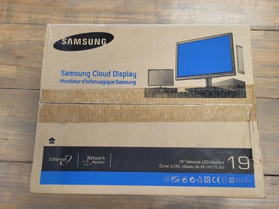 NEW! Samsung 19" Zero Client Cloud Display - NC191-T - Network LED Monitor - Image 1 of 3