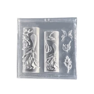 Mermaids Tail Shape Small Accessories Mold Nails Decorative Moulds for Manicure - Picture 1 of 8
