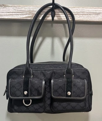 Bolsa feminina preta vintage Etienne Aigner - Imagem 1 de 4