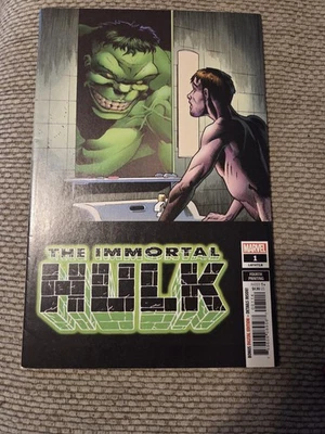 Immortal Hulk #1 Fourth Print Joe Bennett Cover Marvel Comics 2019 - Image 1 of 3