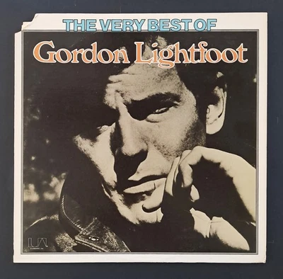 THE VERY BEST OF GORDON LIGHTFOOT-UA-AL381-E-REISSUE-1975-VG+ VINYL-CLEAN/TESTED - Image 1 of 4