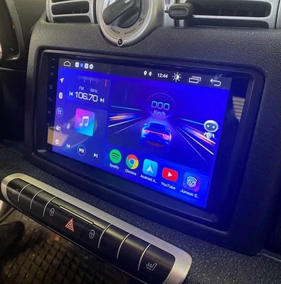 Radio estéreo para automóvil para Benz Smart Fortwo 2005-2010 Android 13 Carplay GPS WIFI BT Foto 1 de 4