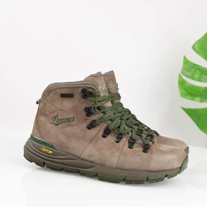 Danner Mens Mountain 600 Hiking Boot Size 10 Brown Waterproof Vibram Lace Up 4.5 - Picture 1 of 20