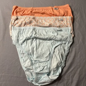 Jockey Elance Cotton Comfort French Cuts 3 Pack, Size 8 XL - Picture 1 of 7