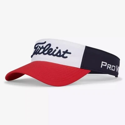 TITLEIST GOLF HOMBRE TOUR PERFORMANCE VISERA AZUL MARINO/BLANCO/ROJO ¡¡NUEVA con ETIQUETA!! 2626 Foto 1 de 3