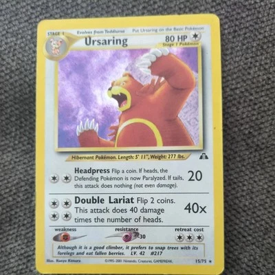 Ursaring 15/75 Neo Discovery Holo - Image 1 of 2
