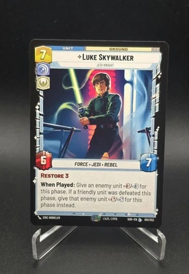 Luke Skywalker Jedi Knight 051 Unit Legendary Star Wars Unlimited SWU SOR L  - Image 1 of 3