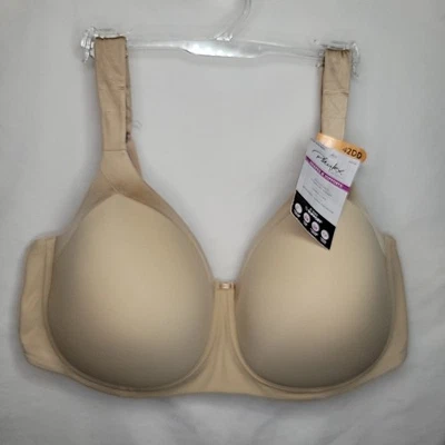 Playtex Secrets Bra 42DD Beige Shapes and Supports 4824 New with Tags - Image 1 of 4