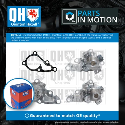 Water Pump fits ASTON MARTIN CYGNET 1.3 11 to 13 1NR-FE Coolant QH Quality New - Image 1 of 4