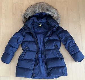 Kinder Daunenjacke/Daunenmantel dunkelblau von Polo Ralph Lauren - Bild 1 von 5