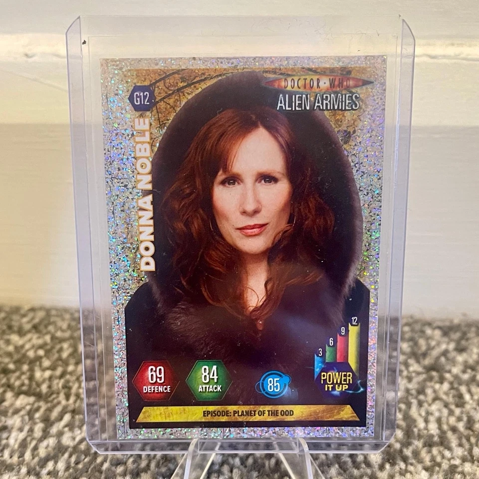 Doctor Who Alien Armies Panini Donna Noble foil card No G12 - Image 1 of 2