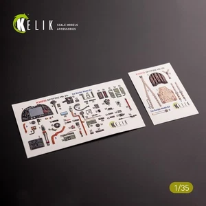 Spitfire Mk.VB. Interior 3D Decals (for Border Models) Scale 1:35 KeliK K35035 - Picture 1 of 16