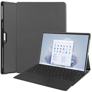Cover für Microsoft Surface Pro 9 13 Zoll 2022 Tablethülle Schlank Sleep/Wake - Picture 1 of 5