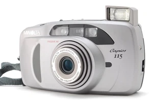 [Near MINT++] Minolta Capios 115 38-115mm Lens Film Camera Silver From JAPAN 378 - Picture 1 of 24