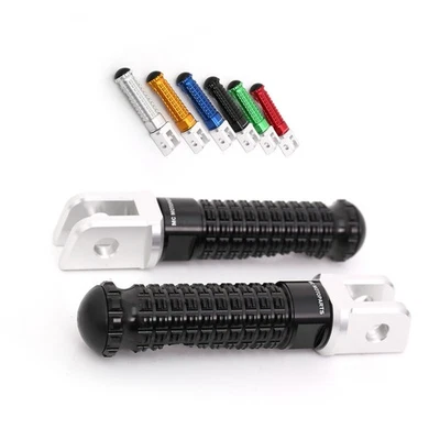 Черные передние подножки в нормандском стиле MPRO для Kawasaki ZX-12R Ninja 00 01 02 03 04 05 06 - Изображение 1 из 4