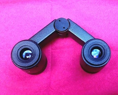 Folding Mini Binoculars 2.5X17.5 USSR Russia Vintage. Glass Lenses  - Image 1 of 4