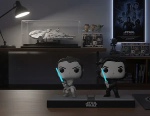 Funko Pop! Star Wars Rey & Kylo Ren #758 Brilla en la Oscuridad Objetivo Con 2025 Exclusivo - Imagen 1 de 3