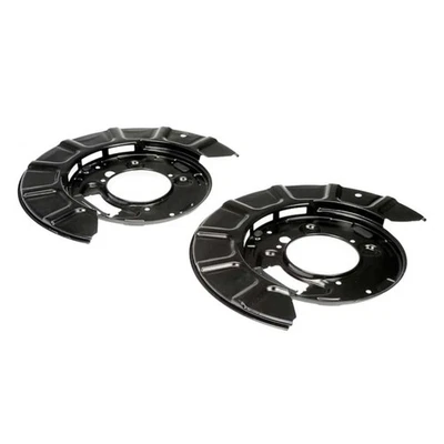 Protetor traseiro contra poeira freio para Ford E-350/E-450 Super Duty 2008-2019 | Cor preta - Imagem 1 de 4