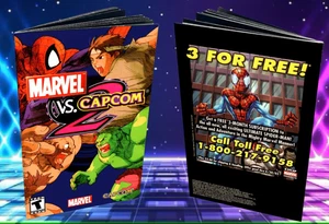 Marvel vs Capcom 2 PS2 Manual - Picture 1 of 9