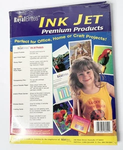 2 ~ Ink Jet Decals For Windows 8 1/2" x 11" 30 Sheets Royal Brites High Quality - Picture 1 of 2