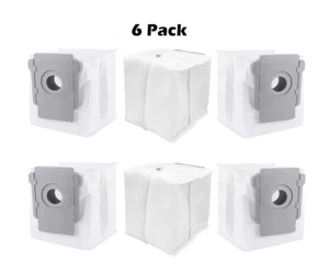 6 Pack Reusable Zippered Dust Bags For iRobot Roomba Vacuum j5+ j6+ j7+ j8+ j9+ - Picture 1 of 5
