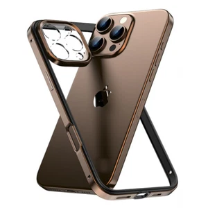 Case For iPhone 17 16 15 Pro Max 14 13 ShockProof Aluminum Silicone Frame Cover - Picture 1 of 16