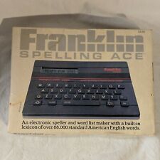 Vintage 1986 Franklin Computer Spelling Ace Mode SA-88 w Manual Works Perfect