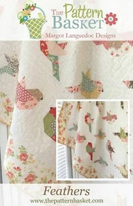 Patrón de Edredón PLUMAS MODA PATRÓN CESTA Campos de Fresa CAPA AMIGABLE PARA PASTELES - Imagen 1 de 3