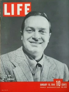 Revista Bob Hope Life 10 de enero de 1944 *SOLO HOJA DE PORTADA*  - Imagen 1 de 1